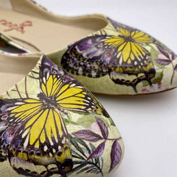 BNWT NEEFS PRINTED BALLERINA FLATS Size 6 NEW IN BOX | Made in Turkey - Picture 10 of 12